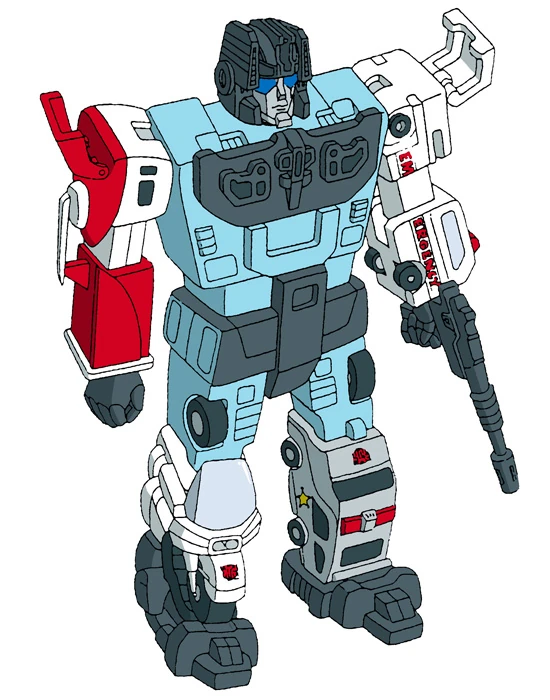 Defensor in the original G1 animation character design.