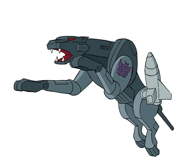 Ravage — G1 animation character art (Fandom reference).